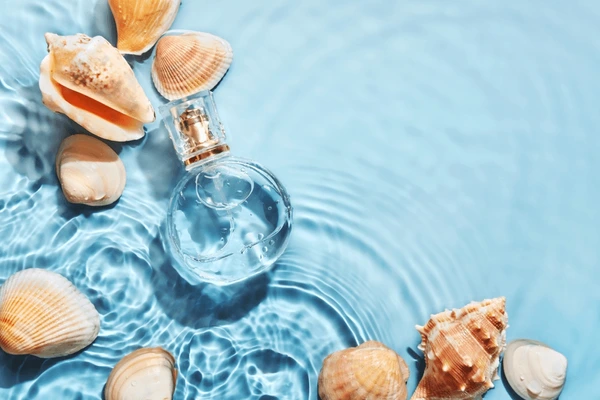 عطر مناسب فصل بارانی با نت های آبی