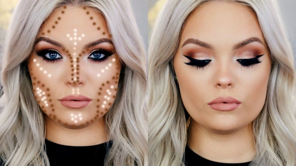 میکاپ مناسب فرم صورت گرد