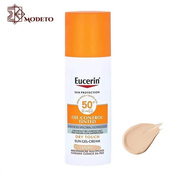 ژل کرم ضد آفتاب رنگی اوسرین مدل Oil Control SPF50 حجم 50 میل