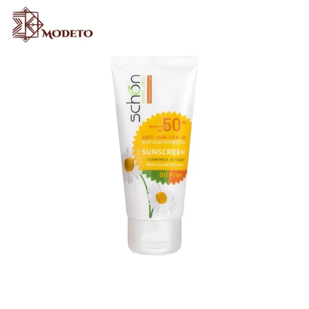 کرم ضد آفتاب شون بدون رنگ فاقد چربی SPF50