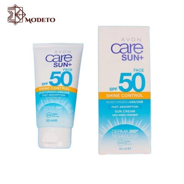 ضدآفتاب بی رنگ AVON با spf 50