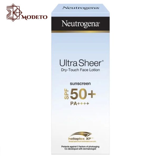 لوسیون ضد آفتاب SPF50 نوتروژینا مدل Ultra Sheer 