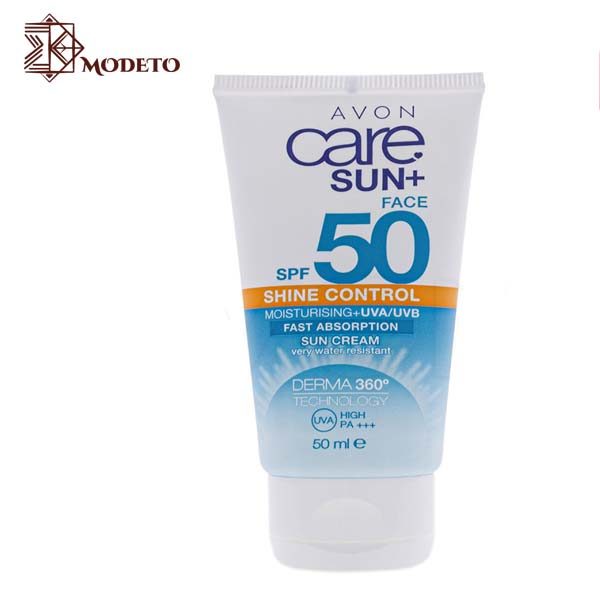 ضدآفتاب بی رنگ AVON با SPF50 حجم 50 میل