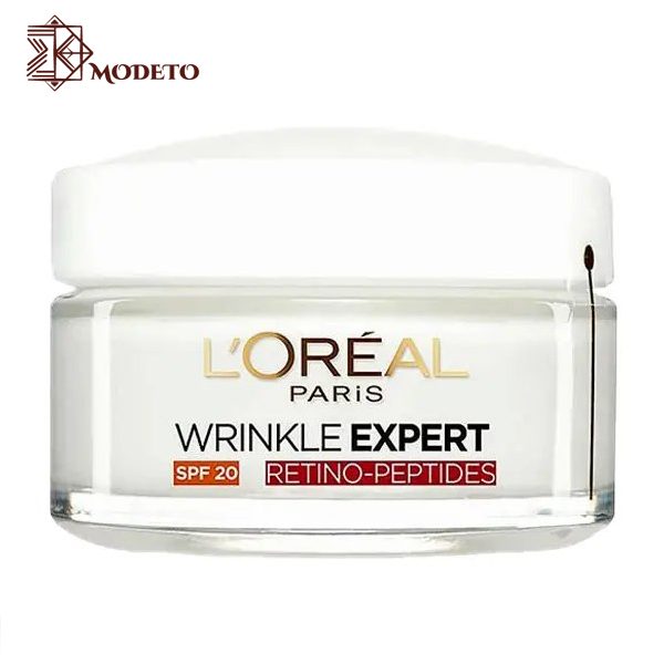 کرم روز ضد چروک SPF20 بالای 45 سال لورال مدل Wrinkle Expert