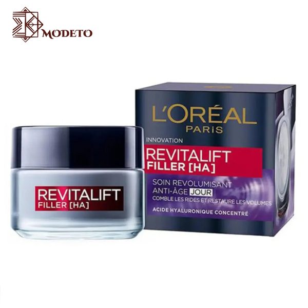 کرم روز ضد چروک لورال مدل Revitalift Filler حجم 50ml